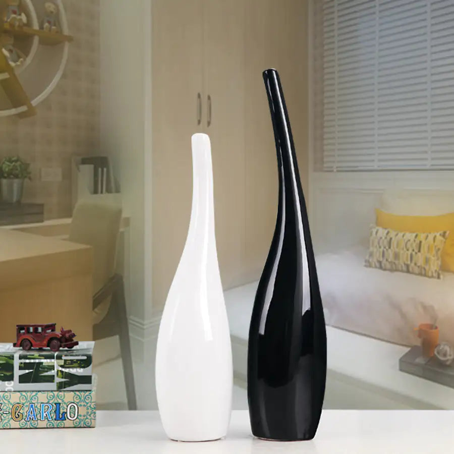Gold and Silver Plating Ceramic Vases