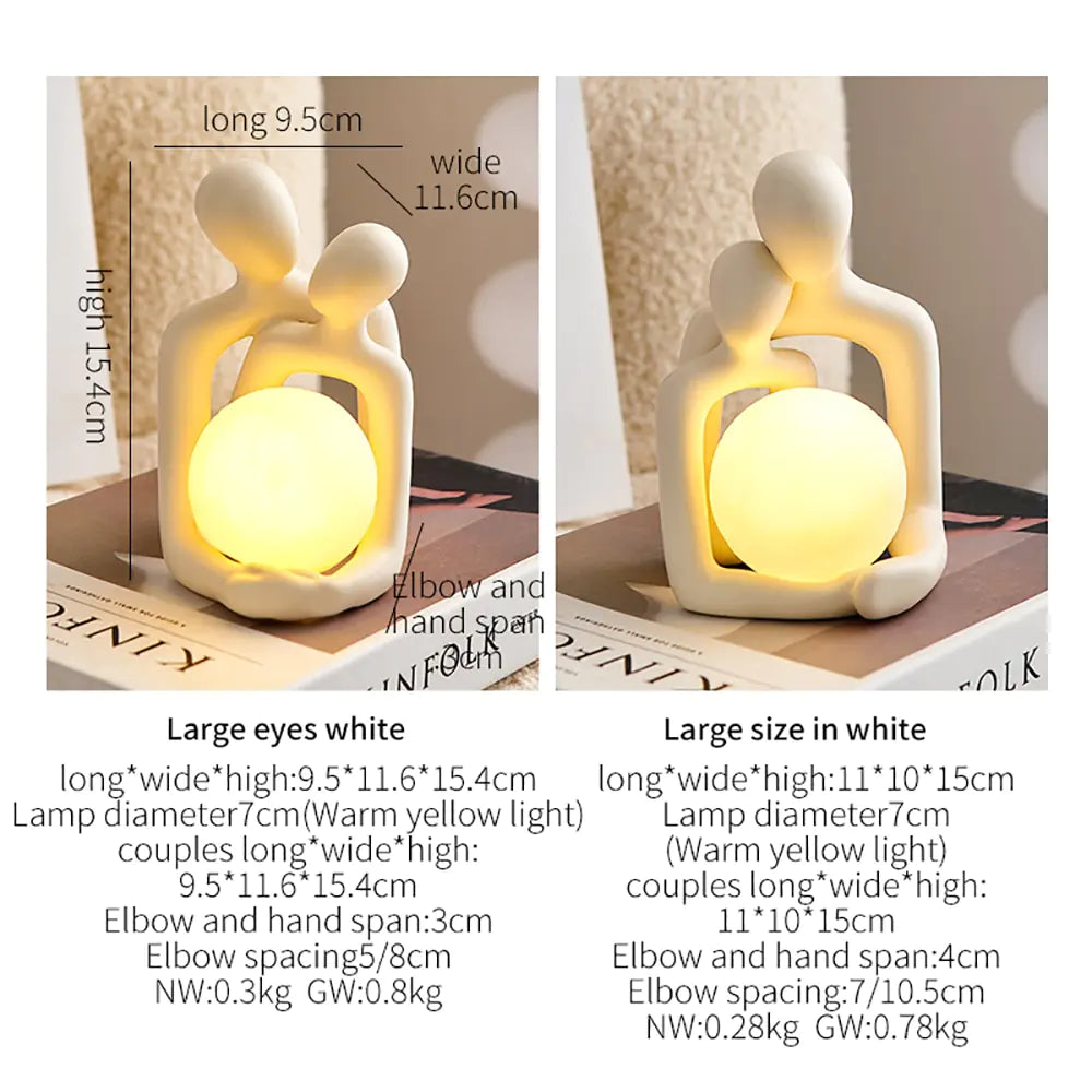 Couple Statue Home Decor