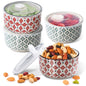 Ceramic Bowls with Lids