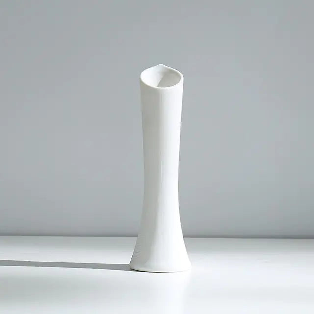 Modern White Ceramic Vase