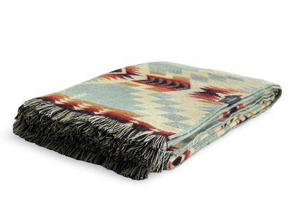 Secoya Throw Blanket - Vibrant Mint