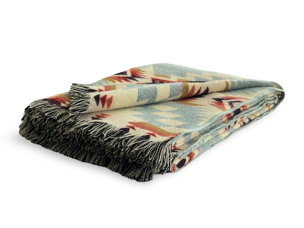 Secoya Throw Blanket - Vibrant Mint