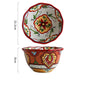 Bohemian Hand-Painted Ceramic Bowls