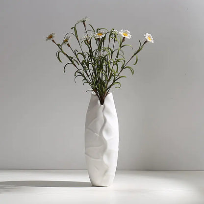 Modern White Ceramic Vase