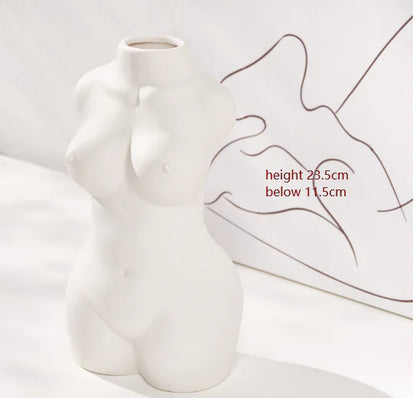 Body Sculpture Ceramic Vase