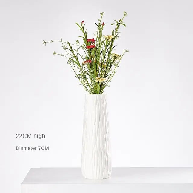 Modern White Ceramic Vase