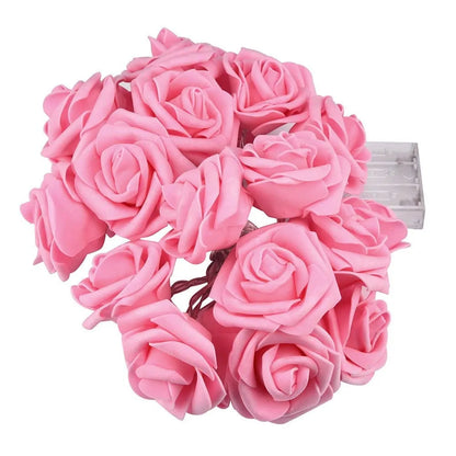 USB/Battery Operated LED Rose Flower String Lights