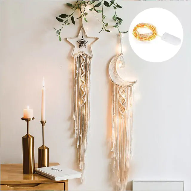 Celestial Woven Hanging Decor