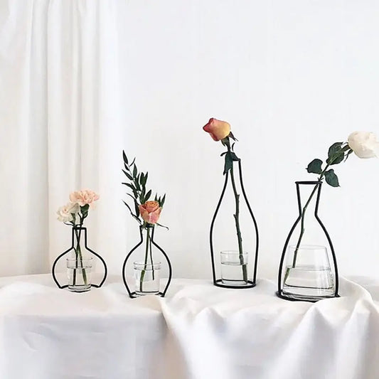 Iron Flower Vase