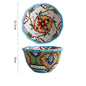 Bohemian Hand-Painted Ceramic Bowls