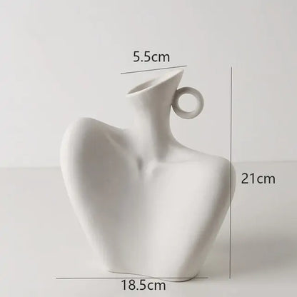 Body Sculpture Ceramic Vase