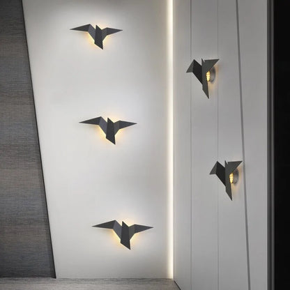 Iron Bird Wall Sconce