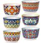 Colorful Bohemian Soufflé Ramekins - Set of 6