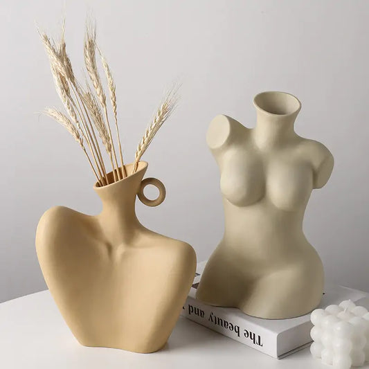 Body Sculpture Ceramic Vase